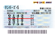 当せん券